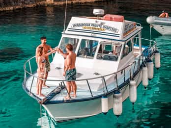 Malta: Comino, Blue Lagoon Crystal Lagoon and Caves