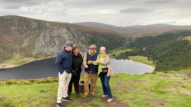 Excursion personnelle au départ de Dublin : Wicklow, Glendalough, Powerscourt