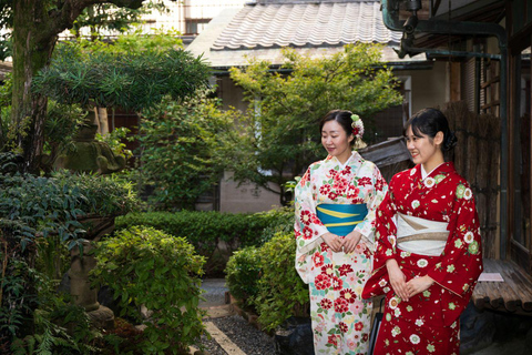 Maikoya Nishiki: Kimono Tea Ceremony with Matcha and Sweet
