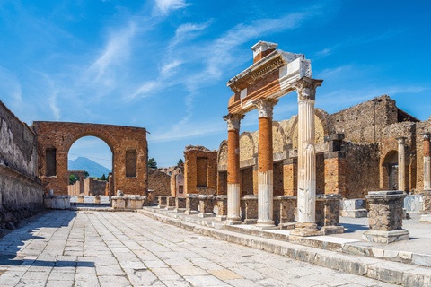 Da Roma: Escursione di un giorno a Pompei e al Vesuvio