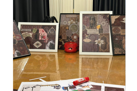 Antalya: Traditional Ethnic Collage Art Workshop with Tea