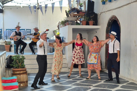 Santorini: Plate-Smashing Show & Fira Walking Tour