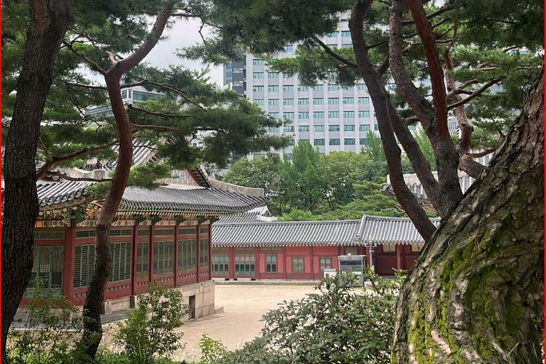 Séoul : visite à pied du patrimoine du palais DeoksugungVisite privée avec guide historique anglophone