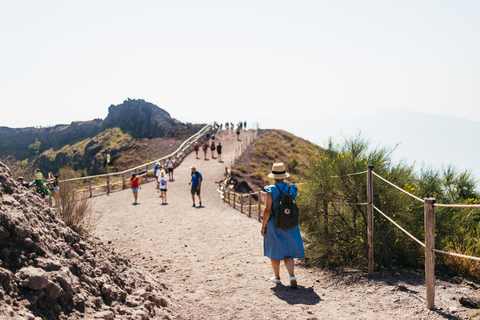 Desde Nápoles: Excursión de medio día con todo incluido al Monte VesubioDesde los hoteles de Nápoles