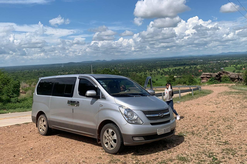 Privat taxi från Battambang till Phnom Penh