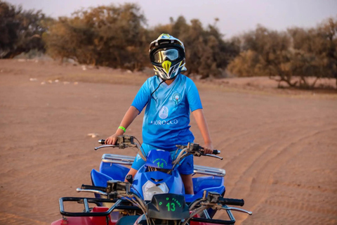 Agadir: Sunset Quad Bike Safari with Camel Ride & Tea