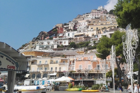 From Naples: Sorrento, Amalfi Coast & Skip-the-Line Pompeii Self-Guided Tour from Cruise Terminal