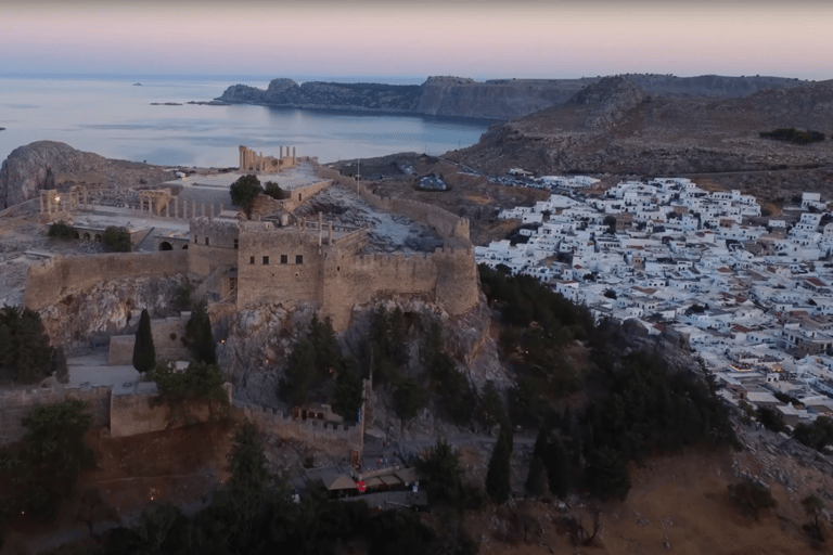 From Rhodes: Bus Tour to Lindos and the Seven Springs