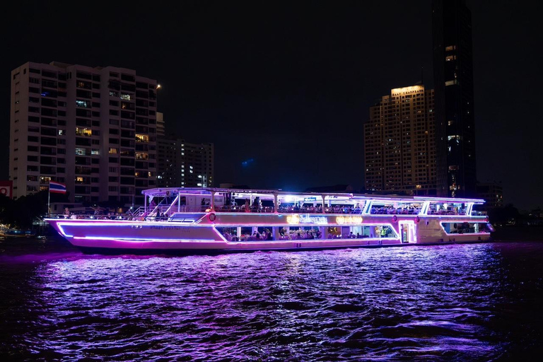 Bangkok: Chao Phraya Dinner Cruise + Free-Flow Beer dinner cruise only
