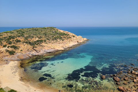 From Tunis: Korbous Trek, Hot Springs, and Sea Caves Tour