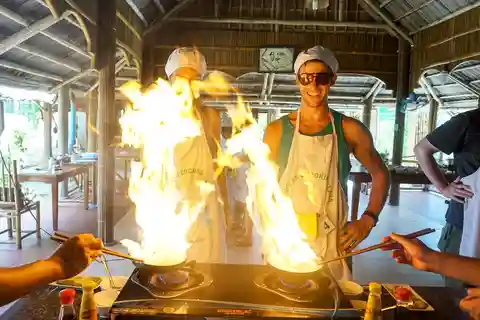 Hoi An: Clase de cocina + barca cesta (traslado gratuito en Hoian)