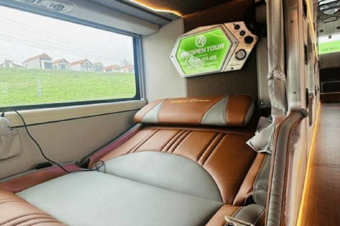 Hue: Cabin Bus to Ninh Binh or Hanoi for 1 or couple cabin