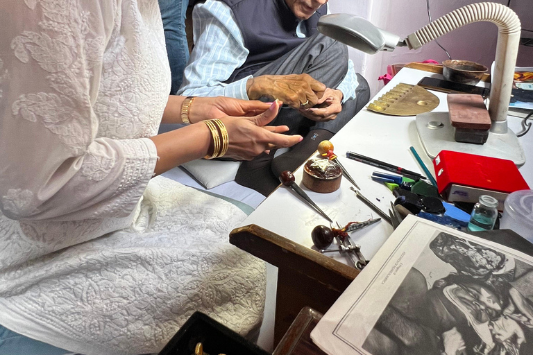 Jaipur: Private Meenakari on Silver Workshop