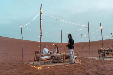 From Dubai: Zerzura Buggy Experience + Dinner in the dunes 4 Seater Desert Fox Buggy | Private dinner for 4 guests