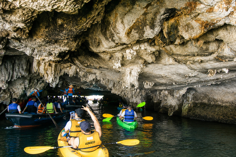 Hanoi: Ha Long Bay Scenic Day Cruise, Cave, Kayak & Titop Hanoi Pickup - Standard Cruise - Set Menu Lunch