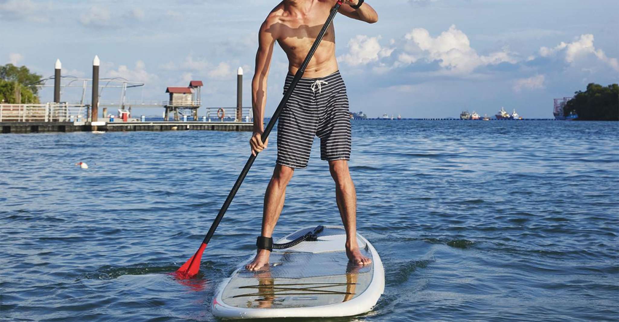 Singapore, Stand up Paddle board Ola Beach Club Ticket SuiteTrails