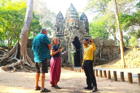 Angkor Wat: Highlights und geführte Tour bei SonnenaufgangAngkor Wat: Private Tagestour zum Sonnenaufgang