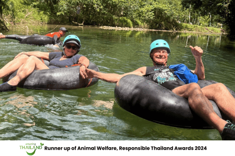 Khao Lak: River Tubing Tour with Hotel Transfer