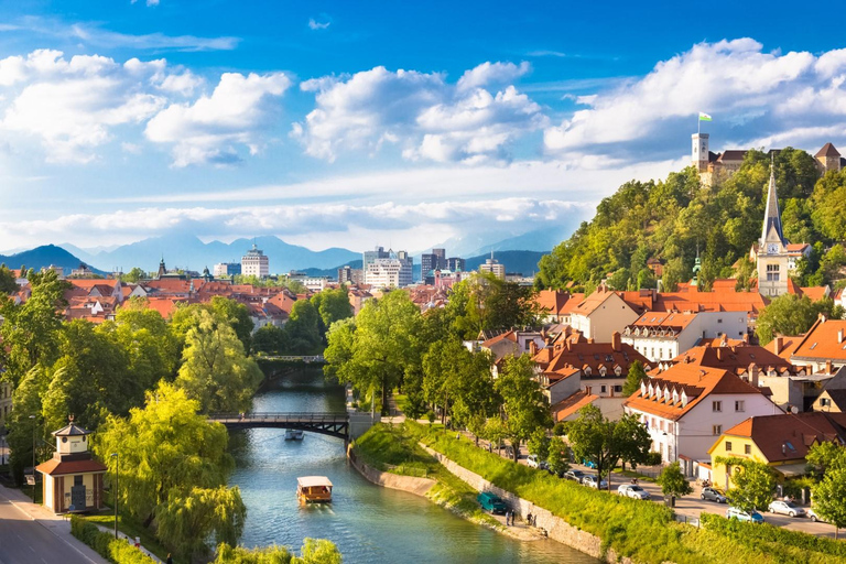 Visite privée du lac de Bled et de Ljubljana - au départ de Zagreb