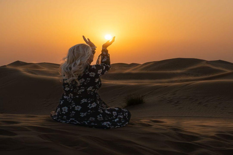 Dubai: Private Evening Hummer Desert Safari Tour Dubai: Evening Hummer Desert Safari Tour with Optional Atv.