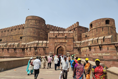 Excursión de un día a Agra con tuk tuk y guía turístico