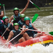 Ubud: Ayung River Rafting With Waterfalls & Jungle Cliffs