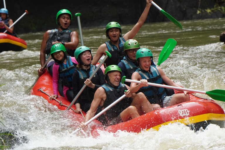 Ubud: Ayung River Rafting With Waterfalls & Jungle Cliffs