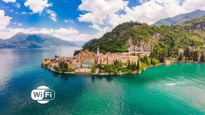 Ab Mailand: Como, Lugano und Bellagio Exklusive Bootsfahrt