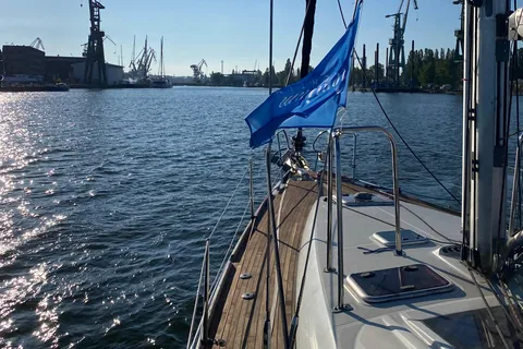 Gdańsk: Motlawa och hamnkryssning med välkomstdrink