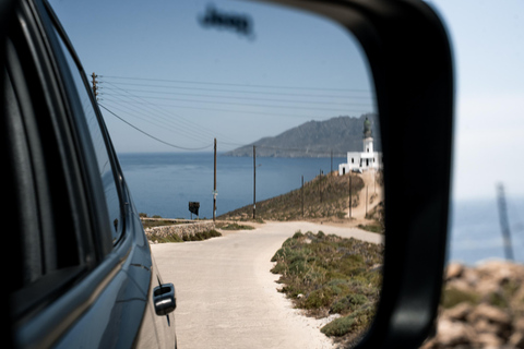 Mykonos Hidden Spots Jeep geführte private Tour