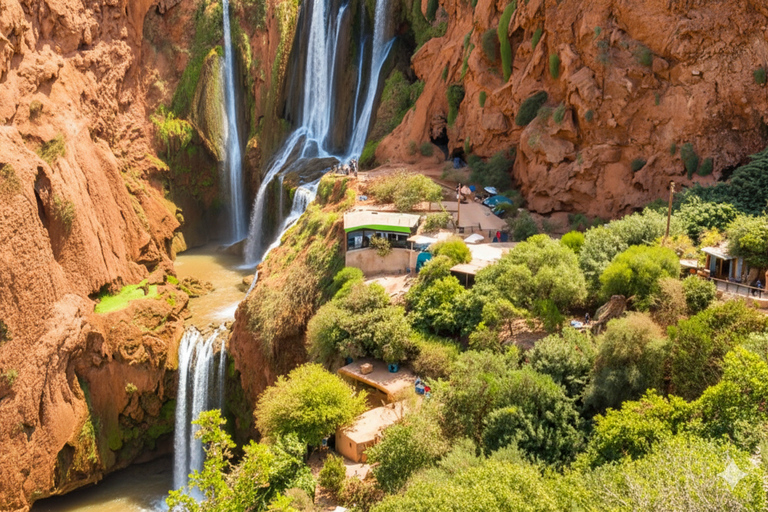 乌祖德瀑布：导游陪同的一日旅行和游船乌祖德瀑布：私人一日游（含导游及乘船游览）