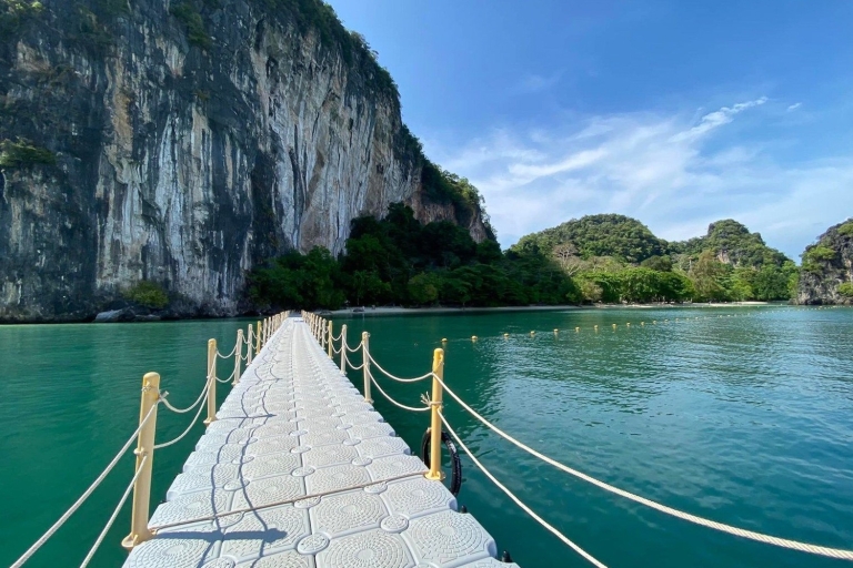 Krabi: privé luxe longtail-boottocht naar Hong IslandTour van een halve dag