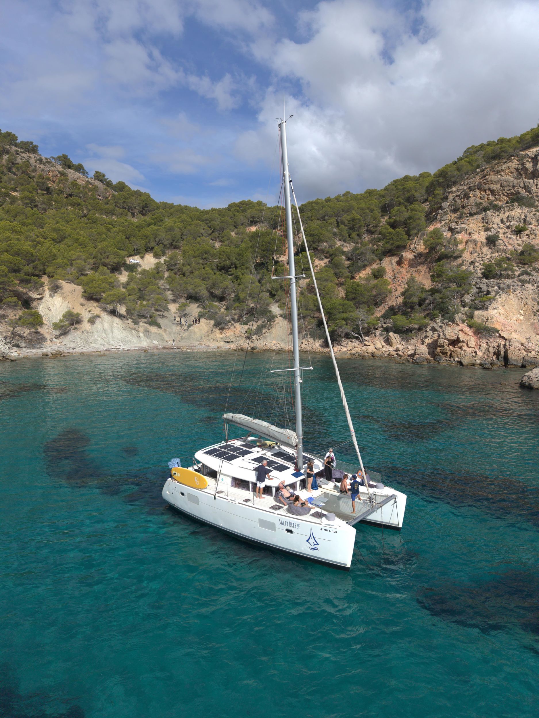 Mallorca: Katamaran-Charter in Santa Ponsa mit Tapas
