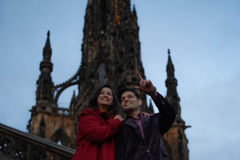 Edinburgh Photo Tour: Professional Photoshoot 2 Hour Complete Edinburgh Photoshoot (with video + B&W set)