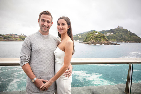 Professionele fotoshoot tijdens een bezoek aan San SebastiánProfessionele fotoshoot in San Sebastián (Pivate tour)