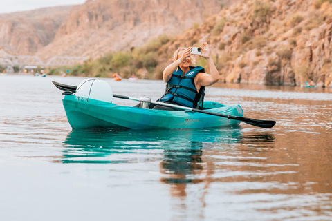 Canyon Lake Arizona: Hidden Coves Kayak or Paddleboard Tour Hidden Coves - Single Kayak