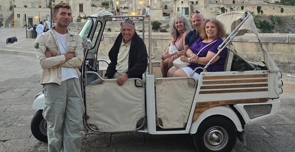 Matera: Sassi Tour by Ape Calessino to Discover the City