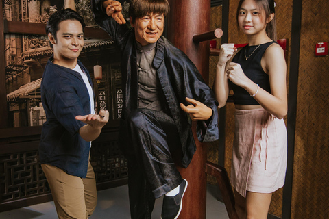 Singapura: Bilhete de entrada para o museu de cera Madame TussaudsBilhete Standard + Marvel Universe 4D + Corrida VR