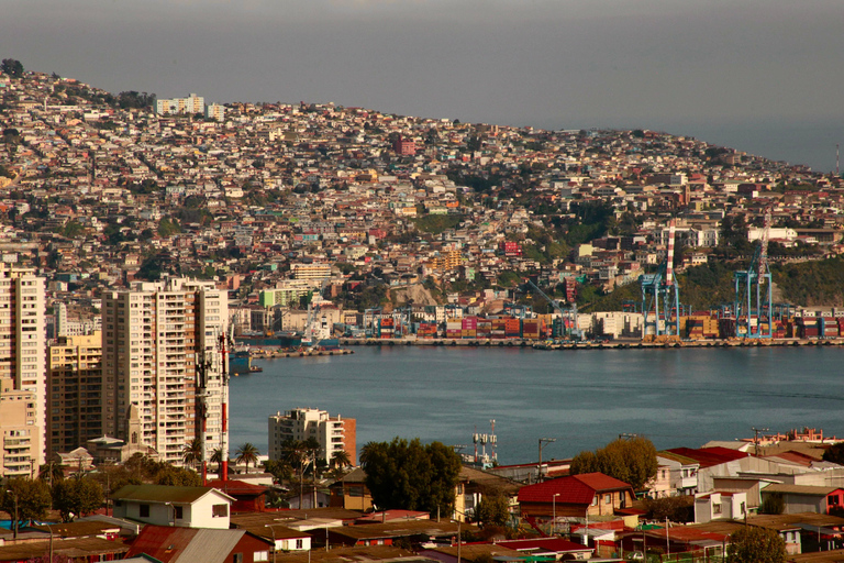 Santiago: Valparaiso, Viña del Mar i wycieczka do doliny Casablanca