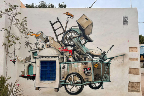Djerbahood: E-bike ride to the famous Street Art Village