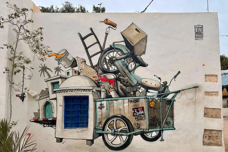 Djerbahood: E-bike ride to the famous Street Art Village