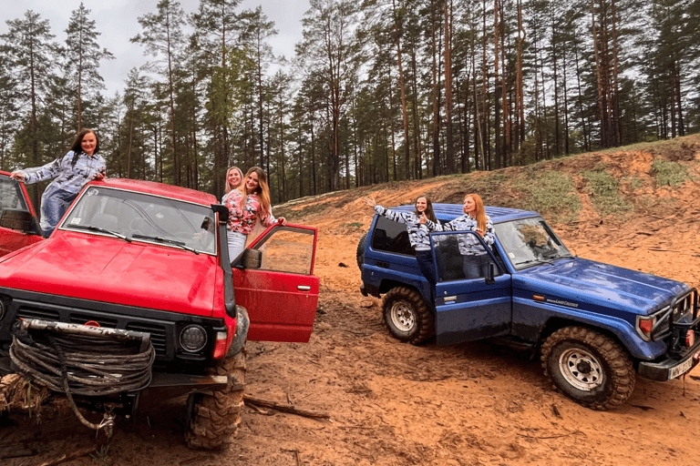 Depuis Riga : Aventure hors route dans la forêt