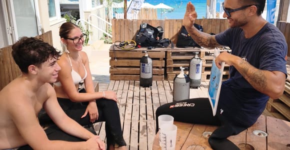Malte : expérience de plongée sous-marine pour débutants, niveau Basic Diver