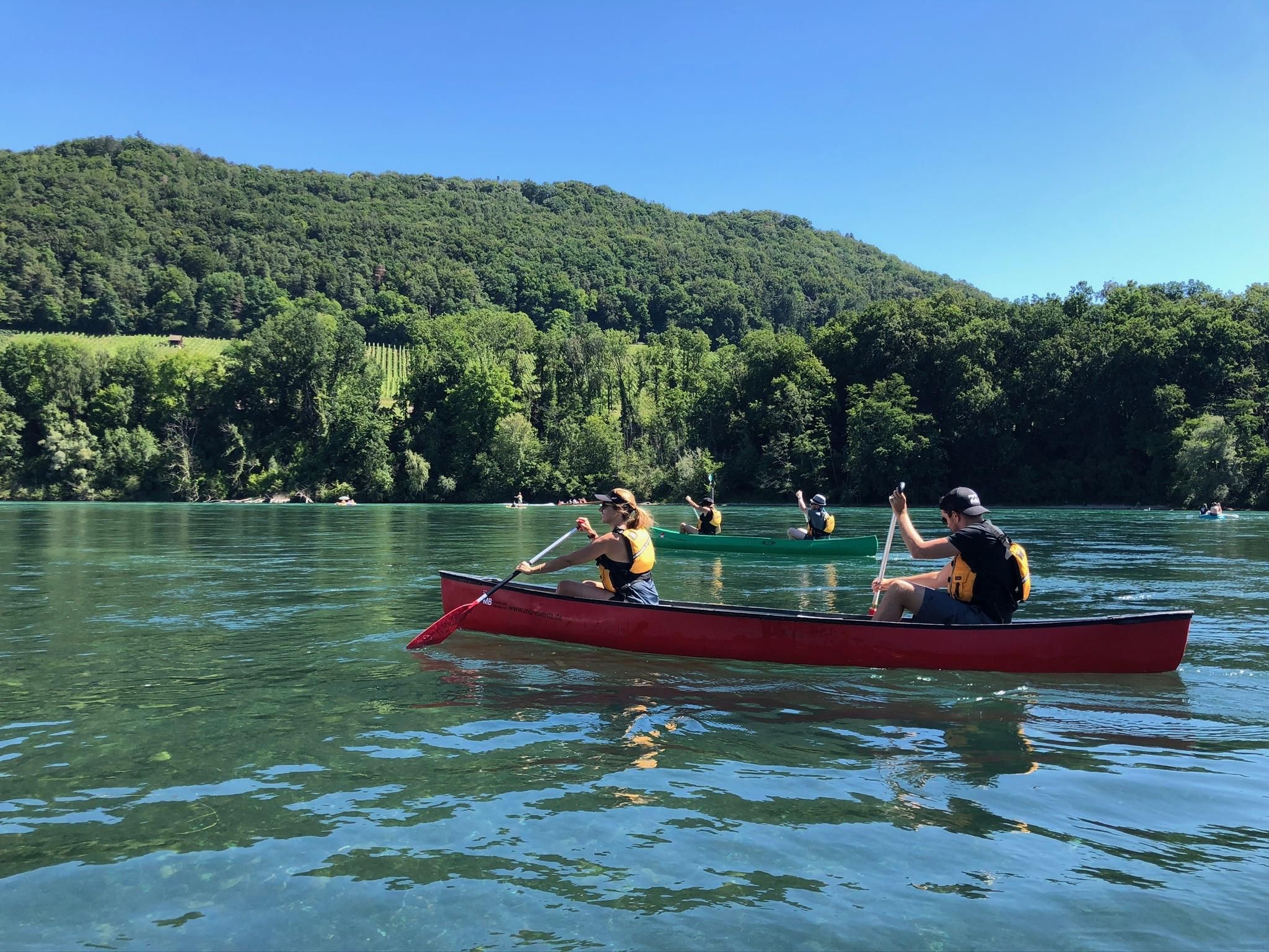 Kanutour auf dem Bodensee