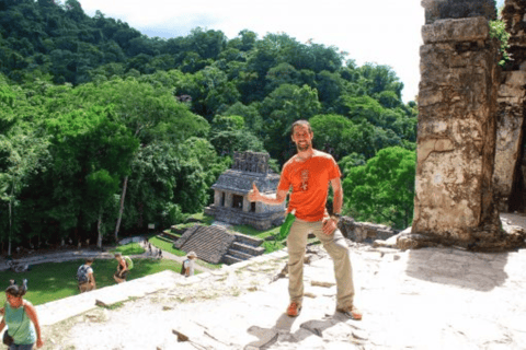 San Cristobal: 4 Tage Naturtour durch den Lakandonischen DschungelIn einer Hütte im Dschungel mit einem Gemeinschaftsbad