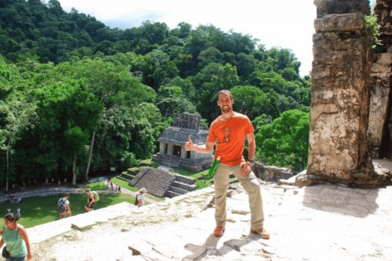 San Cristobal: 4 Tage Naturtour durch den Lakandonischen DschungelIn einer Hütte im Dschungel mit einem Gemeinschaftsbad