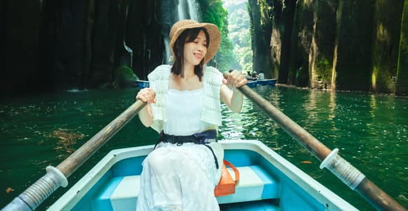 Ab Fukuoka: Highlights der Takachiho-Schlucht – 1-tägige private Tour
