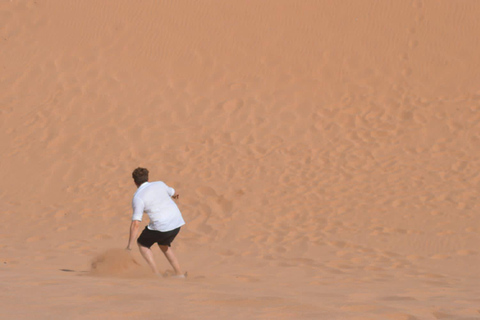 Depuis Agadir : Planche à sable et quad dans les dunes de Timlaline