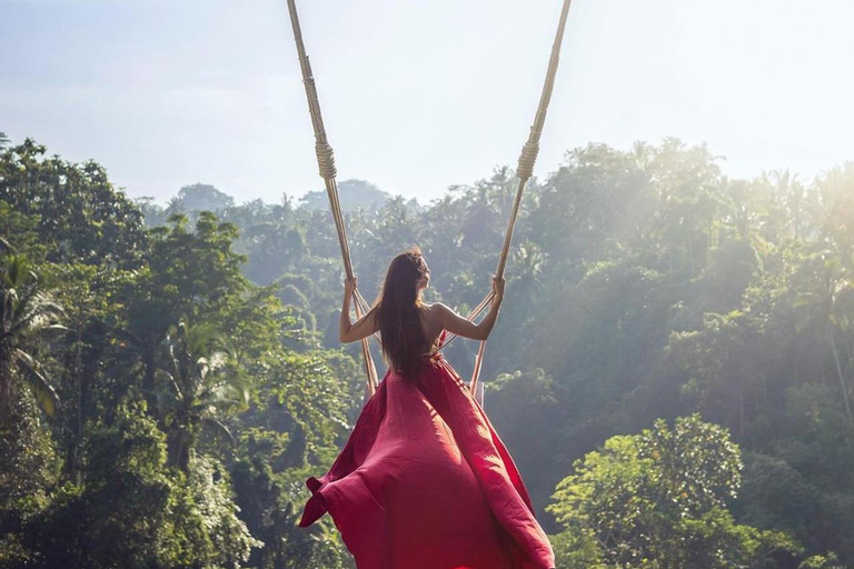 Bali: Visita guiada aos templos, cascatas e terraços de arrozTour de um dia com guia de turismo