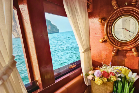 Krabi: Private Luxury Boat to Hong Islands Sunrise & Picnic Half Day : Afternoon Tour